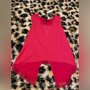 *NWT* BCBG MaxAzria Burnt Red Mishelle Tank - Size M